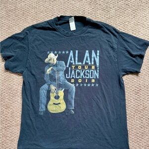 2019 Alan Jackson tour shirt lrg